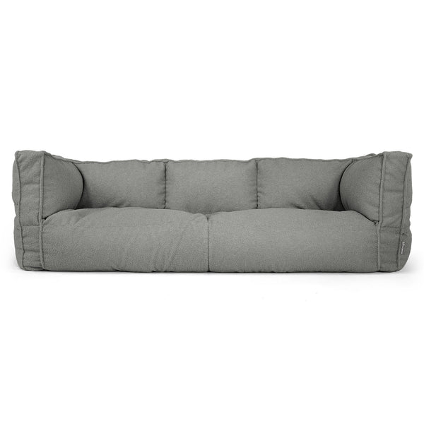 3-Sitzer Albert Sitzsacksofa - Bouclé Grau