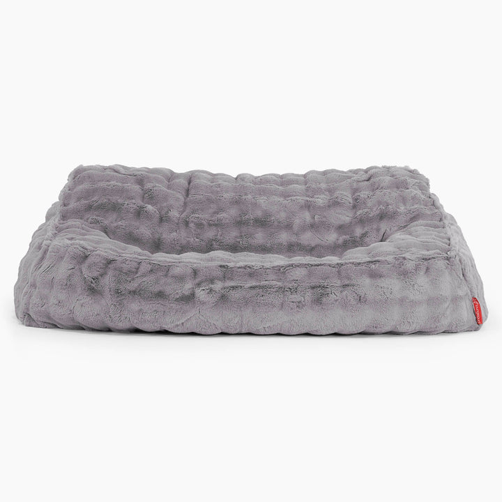 Das Slouchy Sitzsack Sofa - Bubble Pelz Grau 02