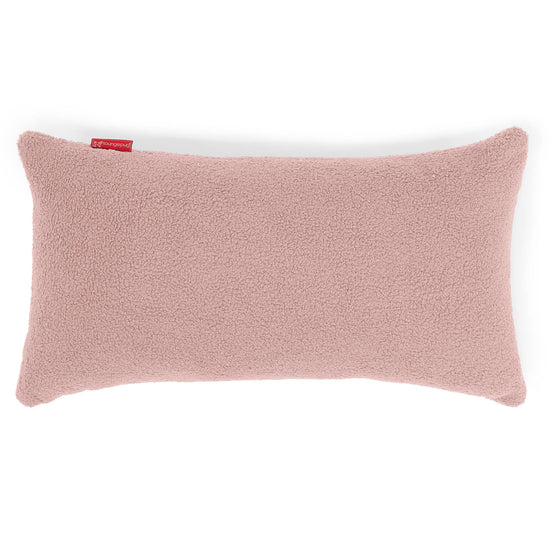 Riesen Dekokissen / Sofa Kissenbezug 40 x 70cm - Bouclé Pink 01