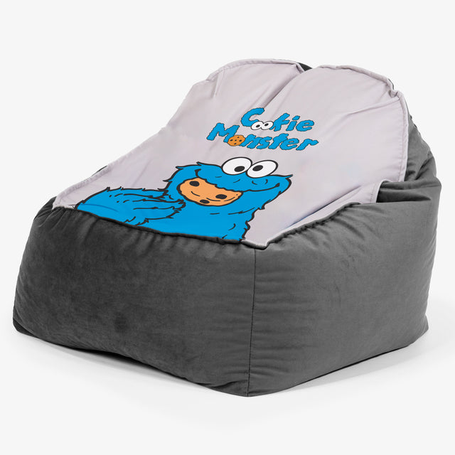 Der Slouchy Kinder Sitzsack 2-6 Jahre - Krümelmonster 01