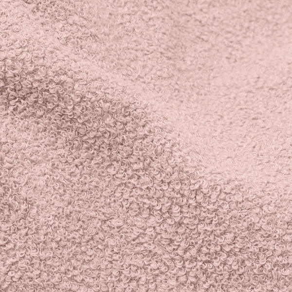 Sabine Sitzsack Sofa - Bouclé Pink Fabric Close-up Image