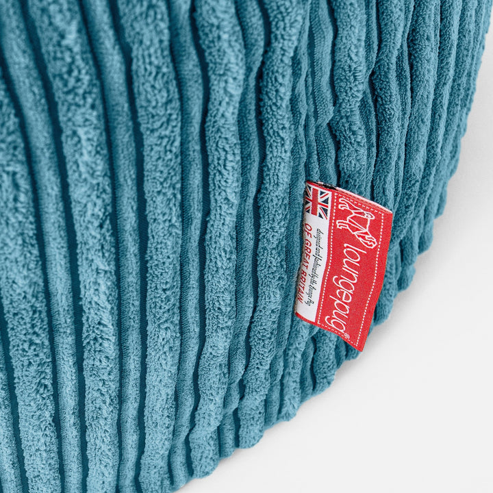 Bubble Sitzsack Sofa - Cord Türkis 03