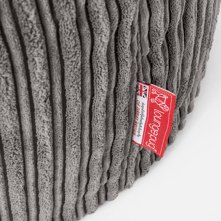 Mammoth Sofa Sitzsack XXL - Cord Schiefergrau 05