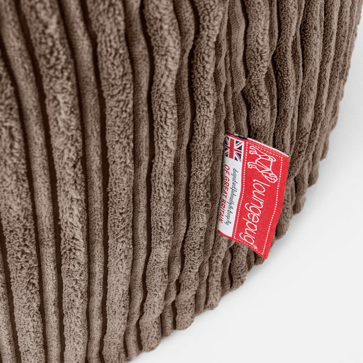 Schlafsofa Sitzsack - Cord Mocha 02