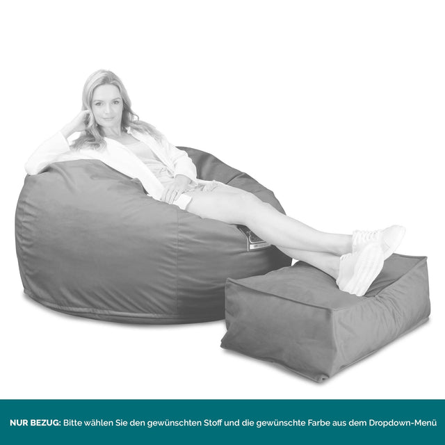 CloudSac 510 XL Memory-Schaum Sitzsack NUR BEZUG - Ersatzteile 01