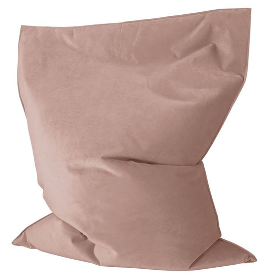 LOUNGE PUG, Sitzsack Kinder XL, Samt Pink