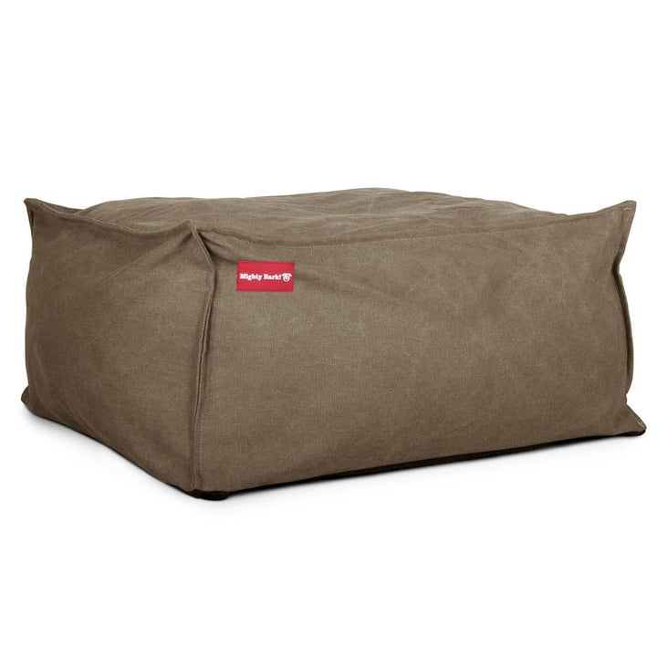 Mighty Bark Die Mega Matratze - Riesen Hundebett - Stonewashed-stoff Erde