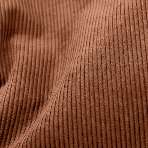 3-Sitzer Albert Sitzsacksofa - Feincord Bernsteinfarbe Fabric Close-up Image