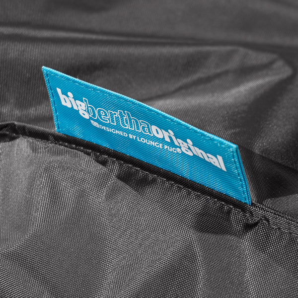 Sitzsack XXL Gaming - SmartCanvas™ Schiefergrau Fabric Close-up Image