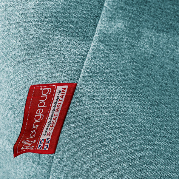 Mammoth Sofa Sitzsack XXL - Interalli Wolle Aqua Fabric Close-up Image