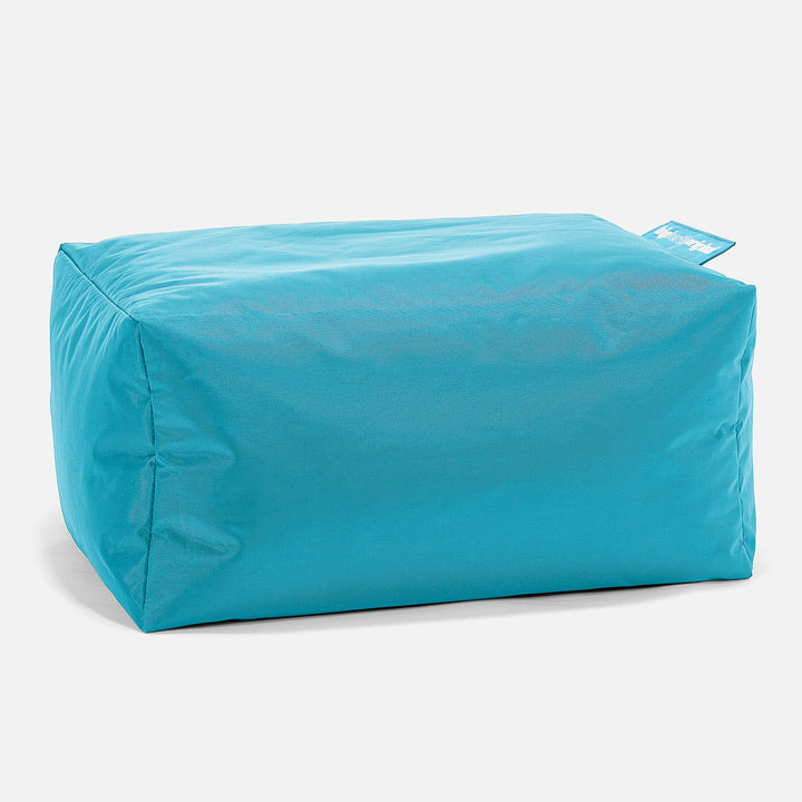 SmartCanvas™ Fußhocker Pouf - Aqua 01