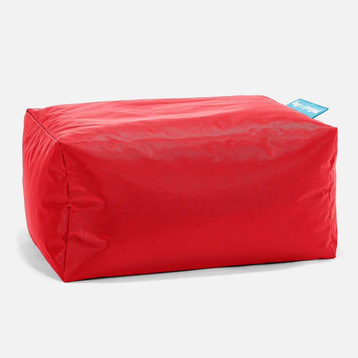 SmartCanvas™ Fußhocker Pouf - Rot 01