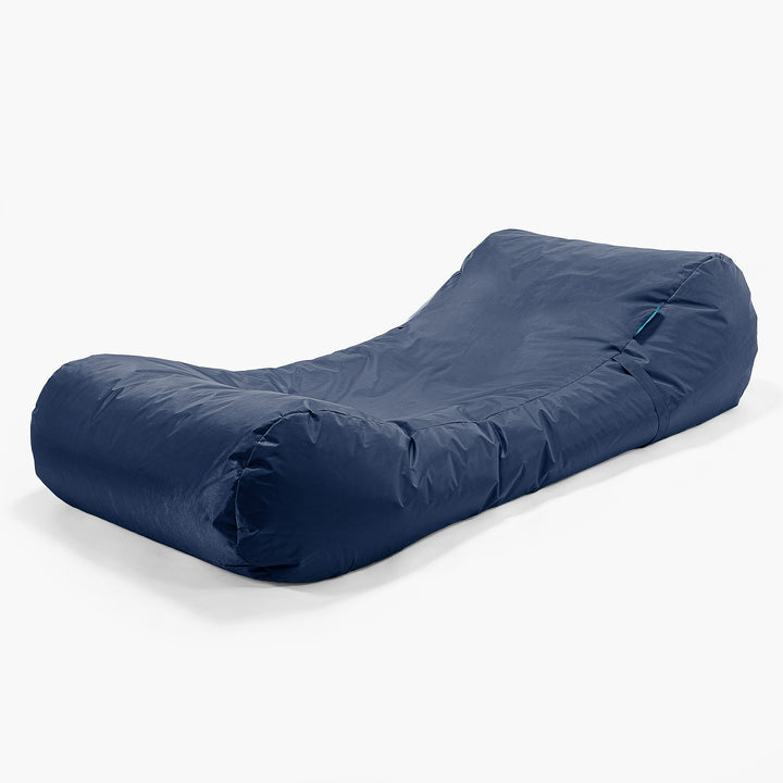 SmartCanvas™ Gartenliege Sitzsack - Marineblau 01