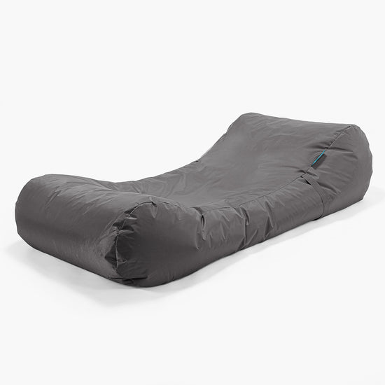 SmartCanvas™ Gartenliege Sitzsack - Schiefergrau 01