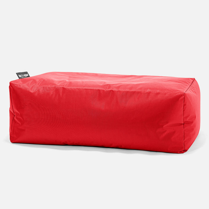 SmartCanvas™ Groß Fußhocker Pouf - Rot 01