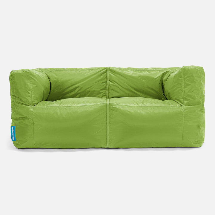 SmartCanvas™ Modulare Sitzsacksofa 2 Stücke - Hellgrün 01