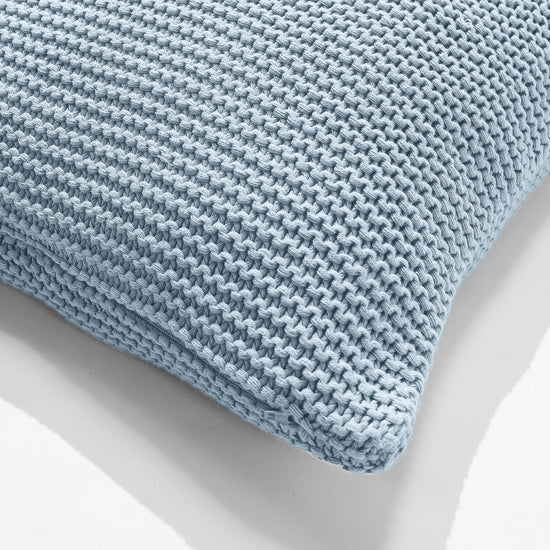 Kissen 47 x 47cm - 100% Baumwoll Ellos Misty Blau 02