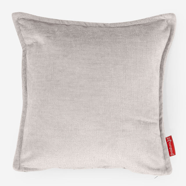 Dekokissen / Sofa Kissenbezug 47 x 47cm - Chenille Creme 01