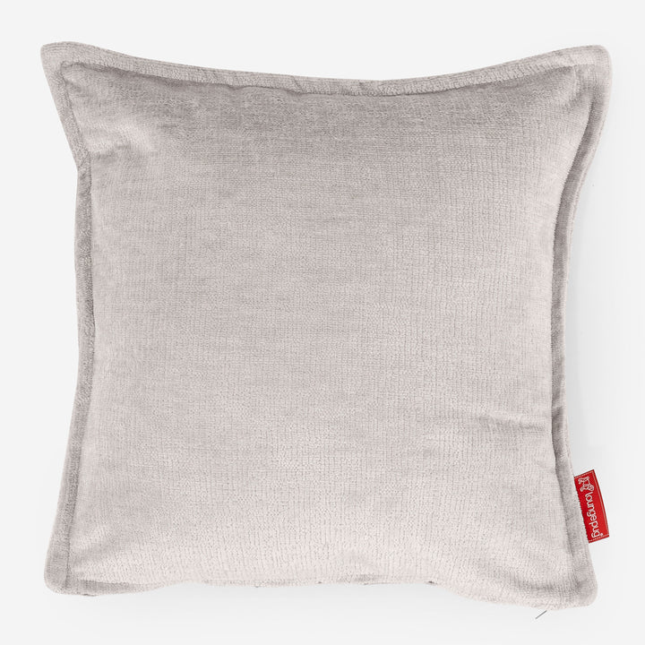 Dekokissen / Sofa Kissenbezug 47 x 47cm - Chenille Creme 01