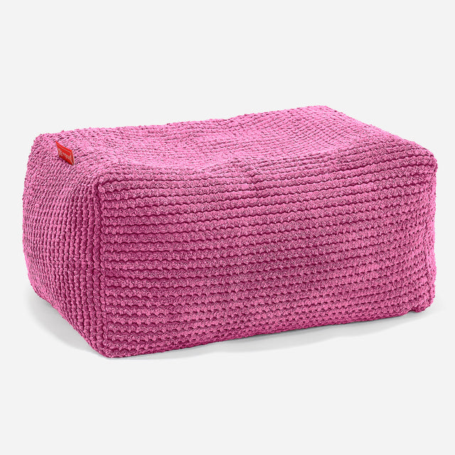 Fußhocker Pouf - Pom-Pom Pink 01