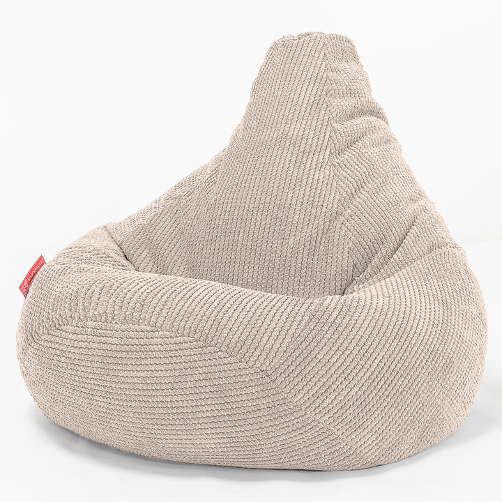 Kinder Gaming Sitzsack 6-14 Jahre - Pom-Pom Creme 02