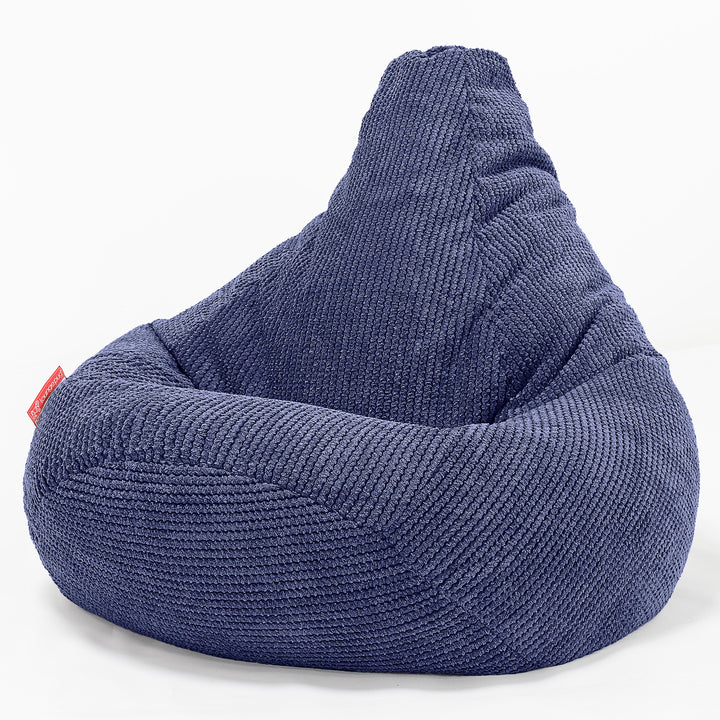 Kinder Gaming Sitzsack 6-14 Jahre - Pom-Pom Lila 02