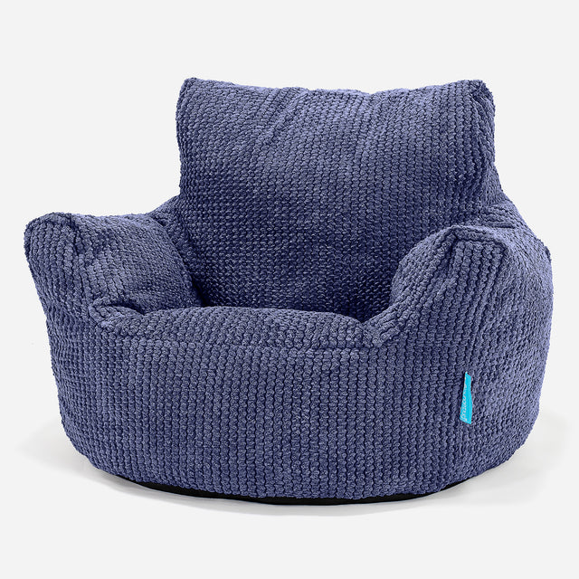 Klein Kindersessel Sitzsack 1-3 jahren - Pom-Pom Lila 01