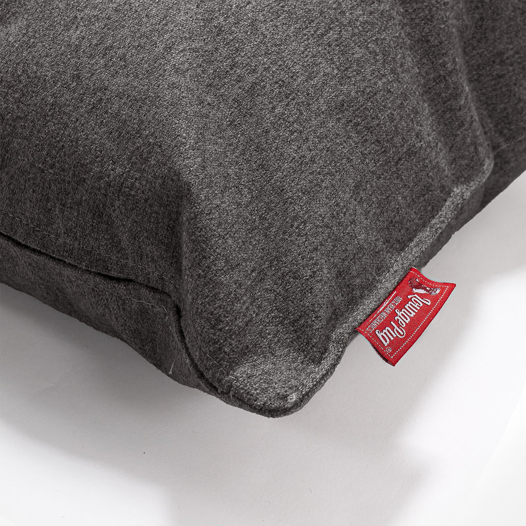Kissen 35 x 50cm - Interalli Wolle Grau 02
