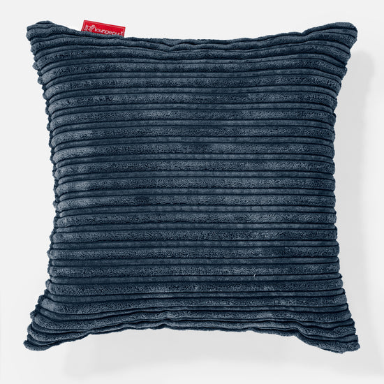 Kissen 47 x 47cm - Cord Marineblau 01