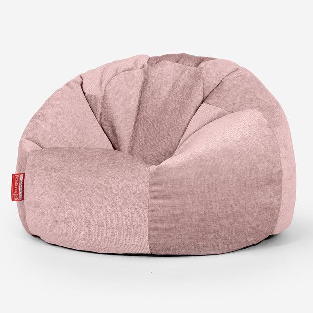 Klassischer Sitzsack Sessel - Chenille Pink 01