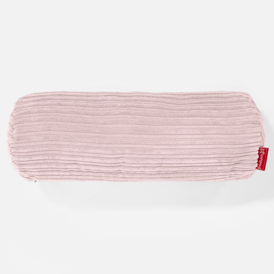 Nackenrolle Kissen 20 x 55cm - Cord Rosa 02