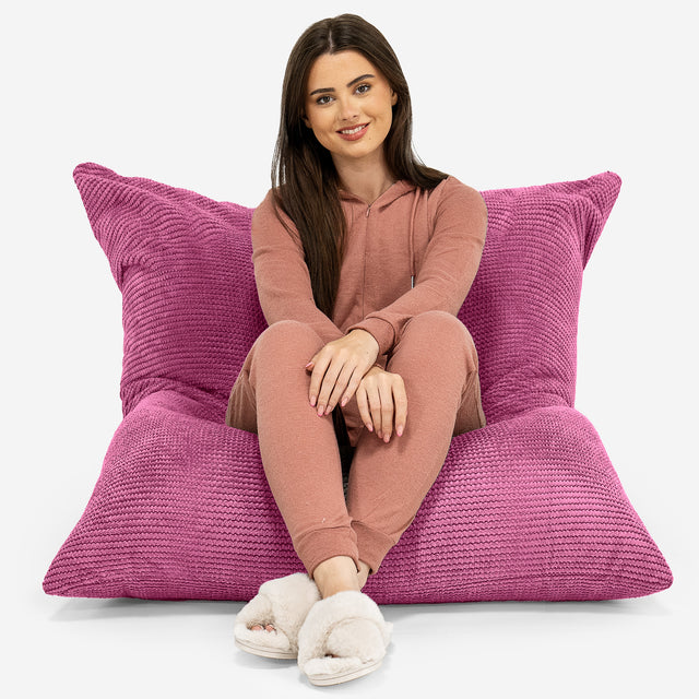 Sitzsack XXL - Pom-Pom Pink 01