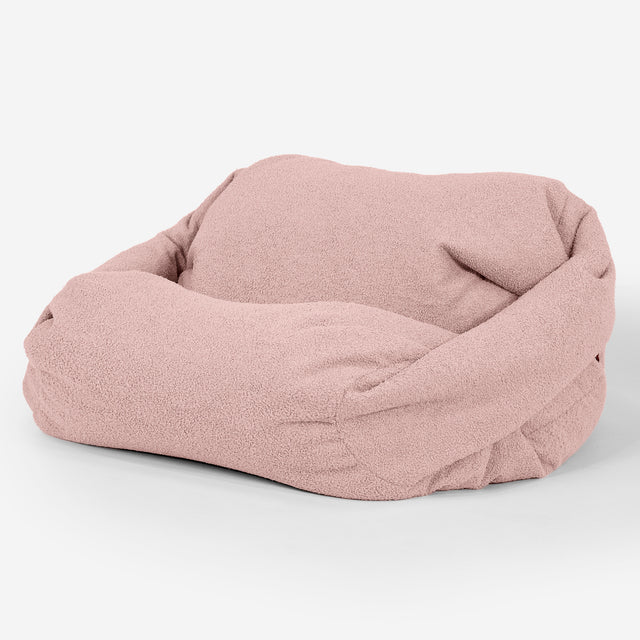 Sabine Sitzsack Sessel - Bouclé Pink_02