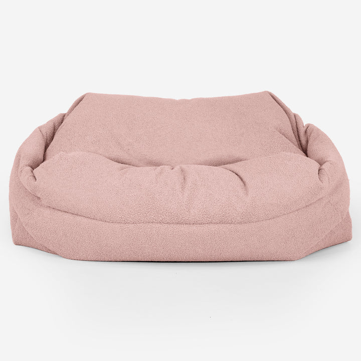 Sabine Sitzsack Sofa - Bouclé Pink_01