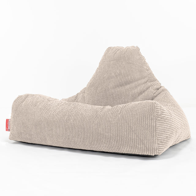 Sitzsack Lounge Sessel - Pom-Pom Creme 01